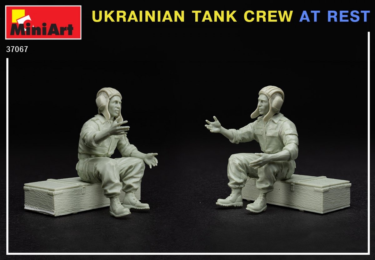 MiniArt 37067 UKRAINIAN TANK CREW AT REST 1/35 – zdjęcie 4