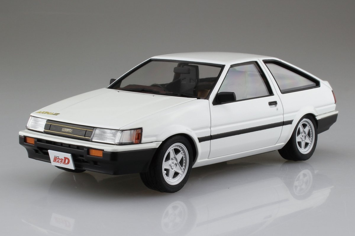Aoshima 05963 Takeuchi Itsuki AE85 Levin (Toyota) 1/24 – zdjęcie 2