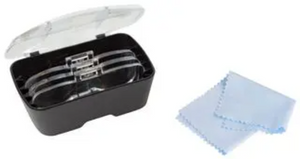 Lightcraft LC1766 Pro LED Headband Magnifier Kit with Bi-Plate, 5 Lenses, Magnification 1x 3x 3.5x 6x – image 2