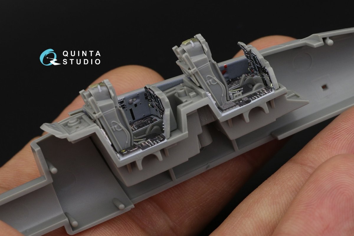 Quinta Studio QD72034 F-15E 3D-Printed &amp;amp; coloured Interior on decal paper (GWH) 1/72 – zdjęcie 8