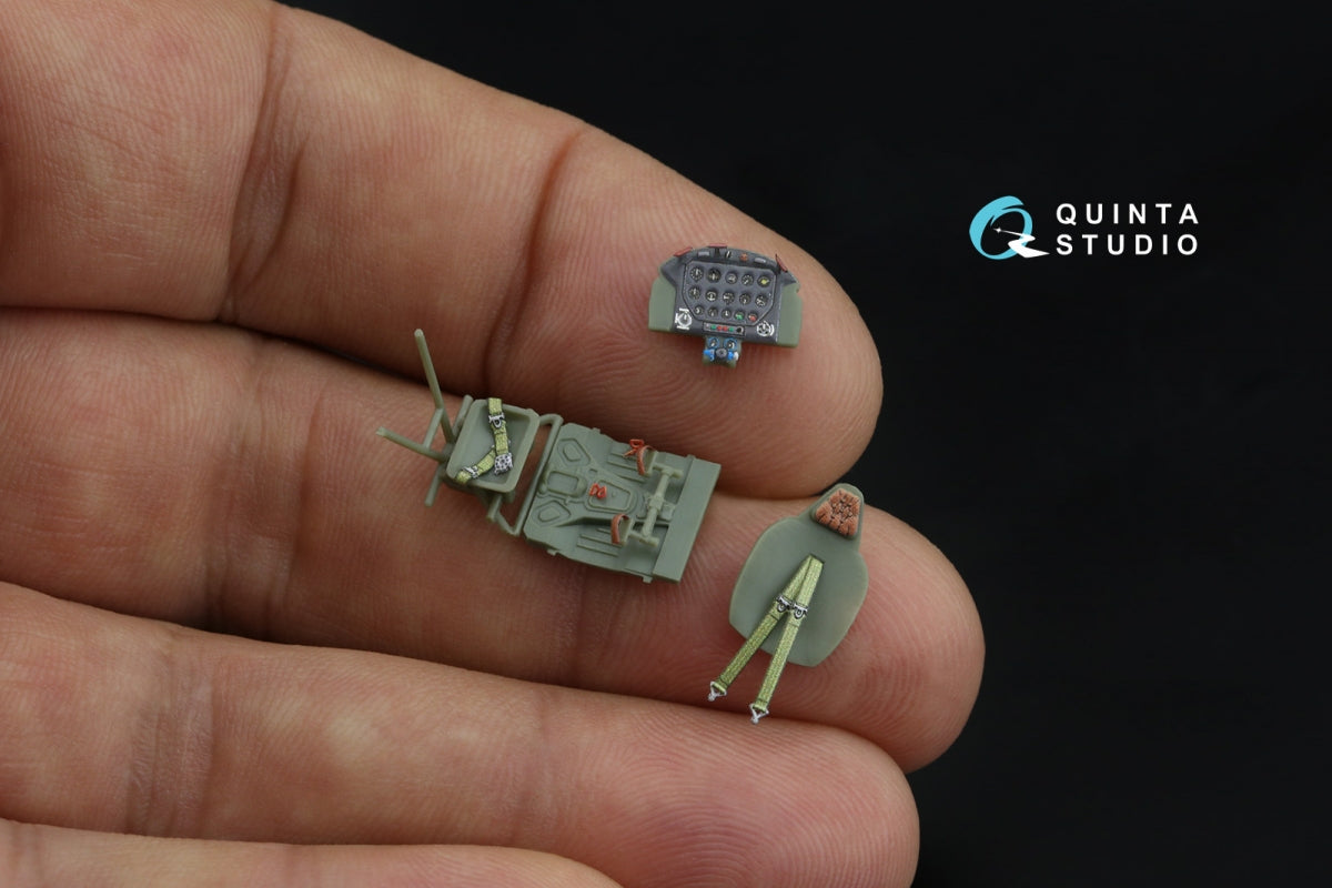 Quinta Studio QD72170 MiG-3 3D-Printed coloured Interior on decal paper (Armory) 1/72 – zdjęcie 3