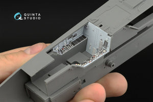 Quinta Studio QD32111 F/A-18A++ 3D-Printed &amp;amp; coloured Interior on decal paper (Academy) 1/32 – zdjęcie 12
