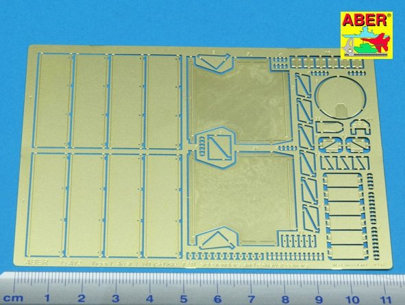 Aber 35A012 Side fenders for Tiger I, E/ H1 (1/35) – image 2