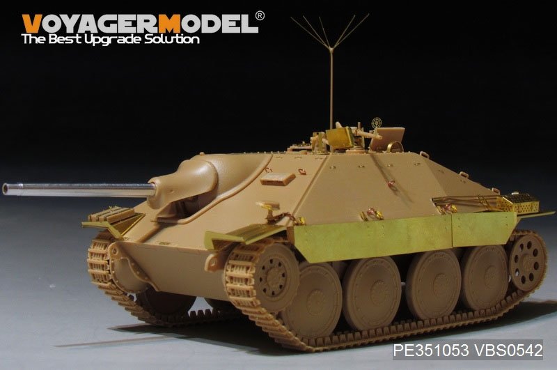 Voyager Model PE351053B WWII German Sd.Kfz.138/2 Hetzer Tank Destroyer Late Version (B ver include Gun Barrel) For ACADMY 13230/13277 1/35 – zdjęcie 2