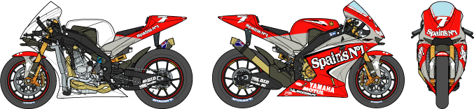 Tamiya 14100 Yamaha YZR-M1 2004 1/12 – image 4