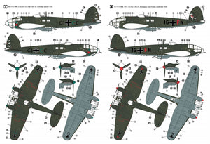 Hobby 2000 72076 Heinkel He 111 P Outbreak of War 1939 ( HASEGAWA + CARTOGRAF + MASKI ) 1/72 – zdjęcie 2