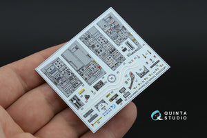 Quinta Studio QDS+32229 Tornado IDS German 3D-Printed &amp;amp; coloured Interior on decal paper (Italeri) (Small version) (with 3D-printed resin parts) 1/32 – zdjęcie 6