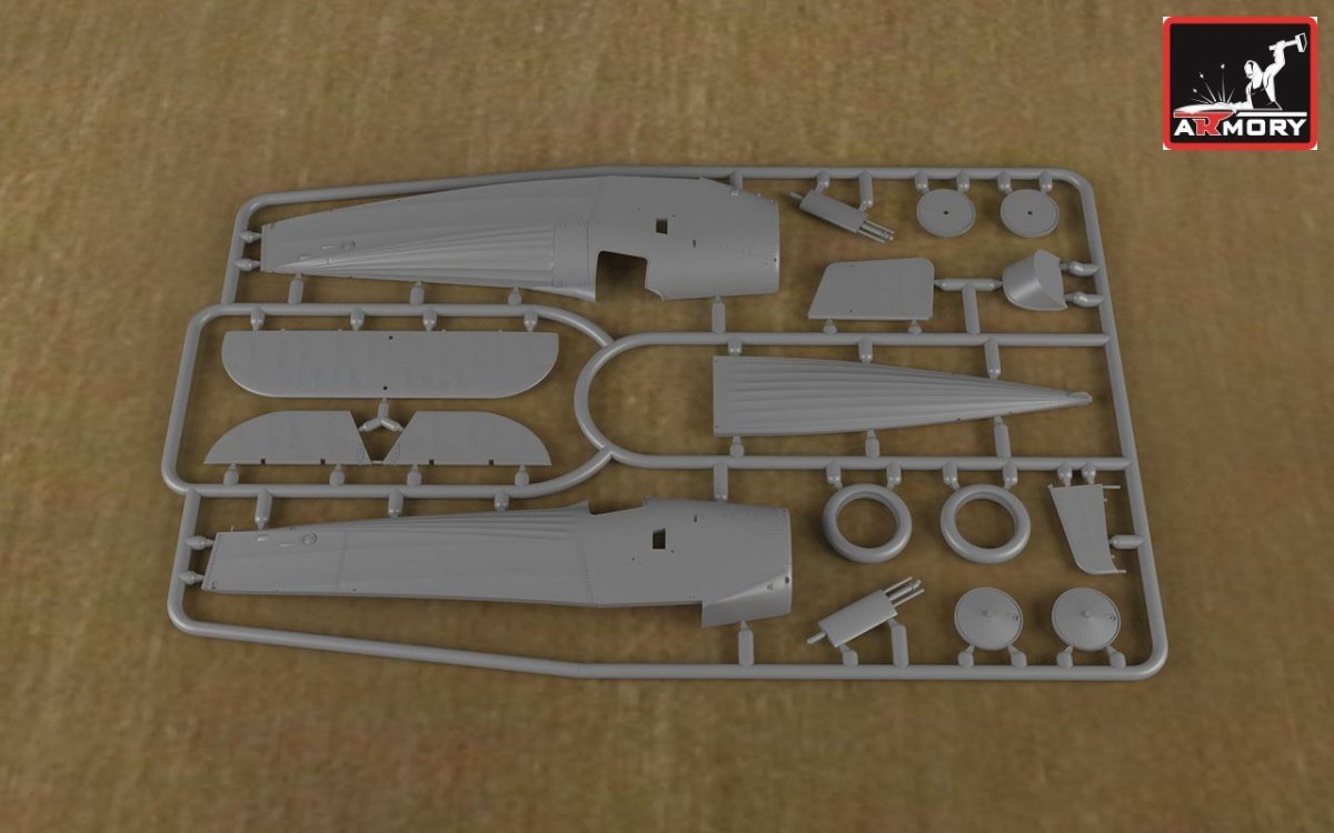Armory Models 48001 Fairey Flycatcher British interwar FAA Fighter, early version, w/ Jaguar-III engine 1/48 – zdjęcie 10