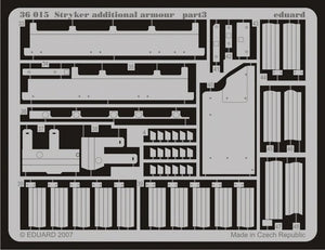 Eduard 36015 Stryker additional armour 1/35 Trumpeter – zdjęcie 3