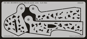 Eduard XF562 Bf 109F/ G Large Blotch mask-etch 1/48