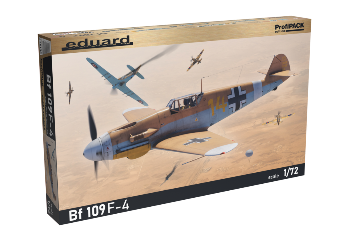 Eduard 70155 Bf 109F-4 ProfiPACK 1/72