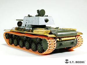E.T. Model P35-050 Russian KV-1/2 Heavy Tank 700mm Early version Workable Track ( 3D Printed ) 1/35 – zdjęcie 5