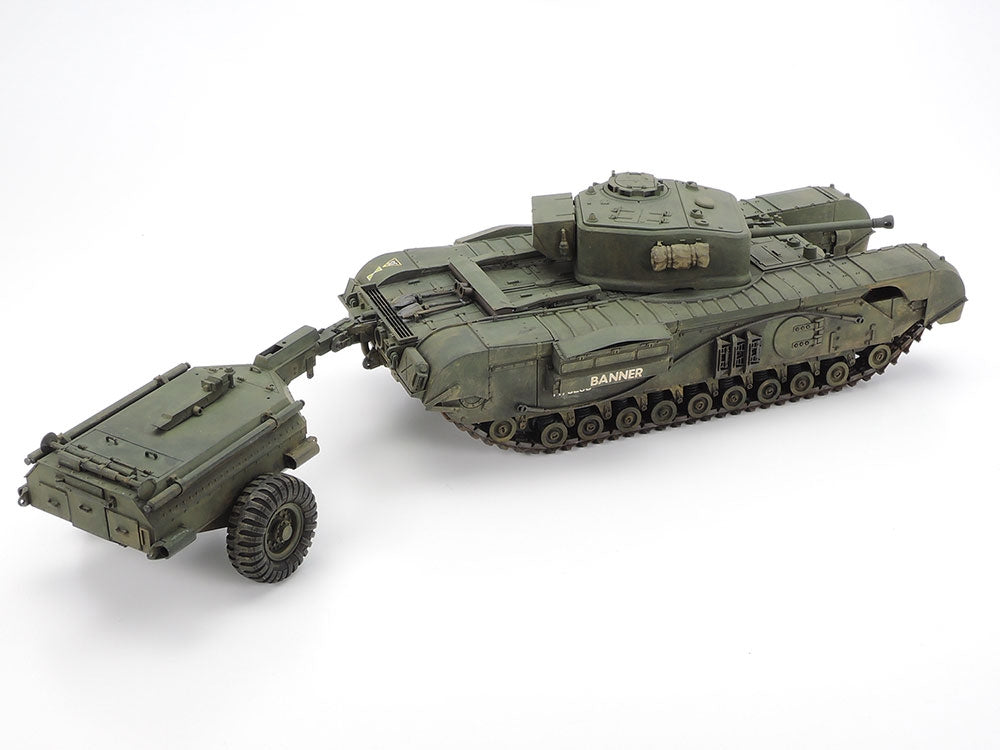 Tamiya 35100 Britisch Churchil Crocodile 1/35 – immagine 2