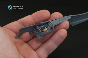 Quinta Studio QD48128 Fw 190 A-8/A-9 (R11) 3D-Printed &amp;amp; coloured Interior on decal paper (for Eduard kit) 1/48 – zdjęcie 6