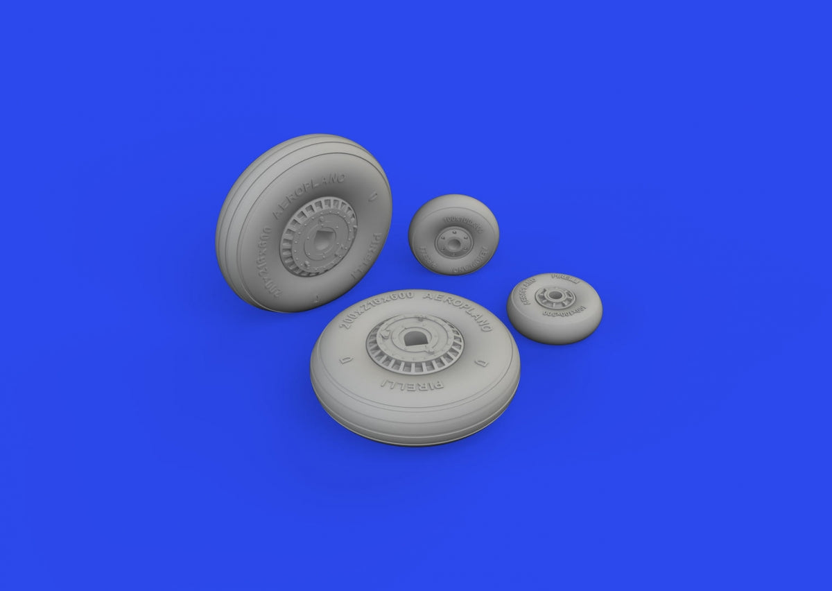 Eduard 632198 MC.202 wheels Italeri 1/32 – immagine 2
