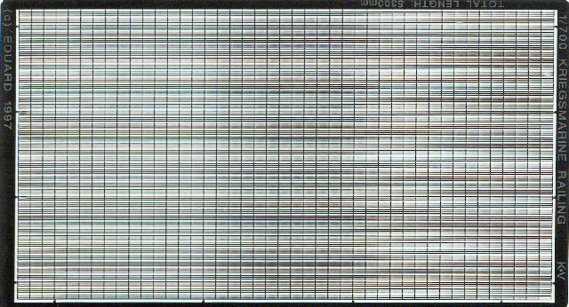 Eduard 99012 Kriegsmarine Railings 1/700