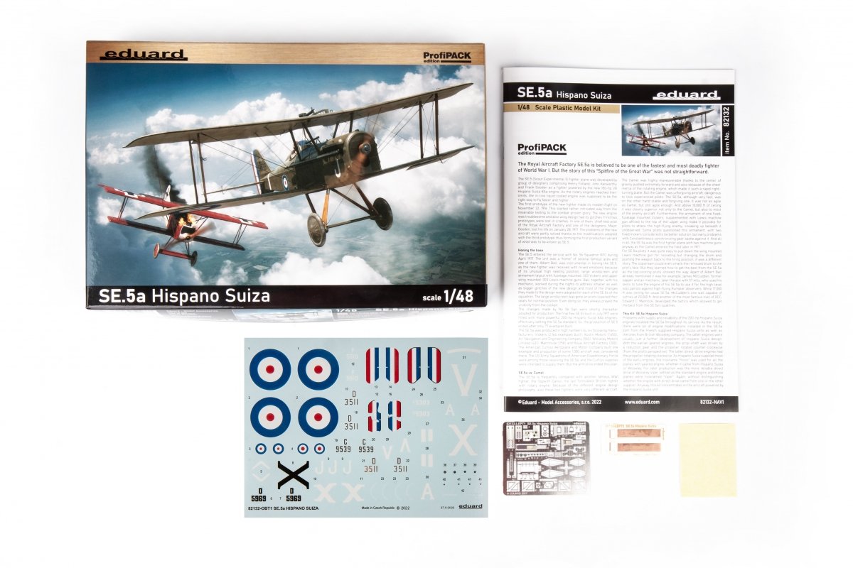 Eduard 82132 SE.5a Hispano Suiza 1/48 – Bild 3