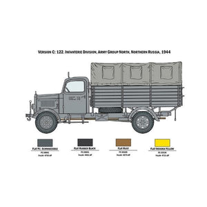 Italeri 6558 MERCEDES BENZ L3000 S 1/35 – image 4