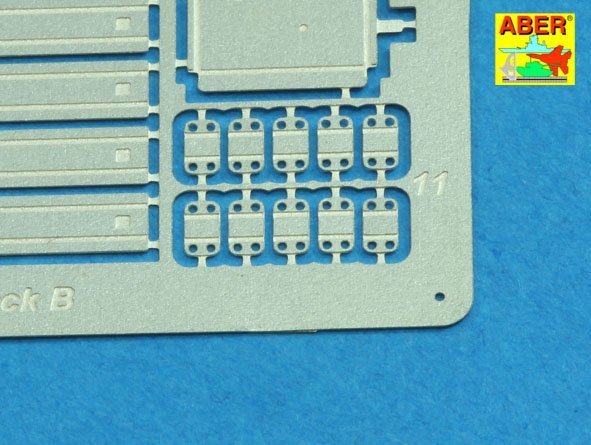 Aber 16075B Pz.Kpfw. IV, Ausf.H Vol.16B - Ammo stowage rack type B for long rounds 1/16 – zdjęcie 4
