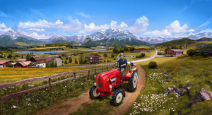 Revell 07823 Porsche Junior 108 Farming Simulator Edition 1/24 – zdjęcie 2