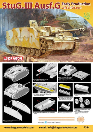 Dragon 7354 StuG.III,Ausf.G Early 1/72 – image 2