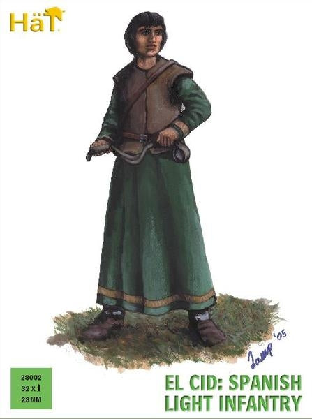Hat 28002 El Cid Spanish Light Infantry 28mm