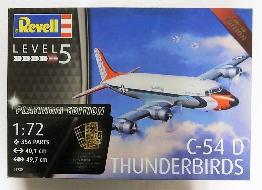 Revell 03920 C-54D Thunderbird's Platinum Edition 1/72