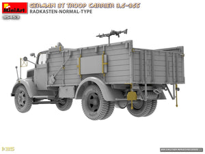Miniart 35453 German 3t Troop Carrier 3.6-36S Radkasten-Normal-Type 1/35 – zdjęcie 12
