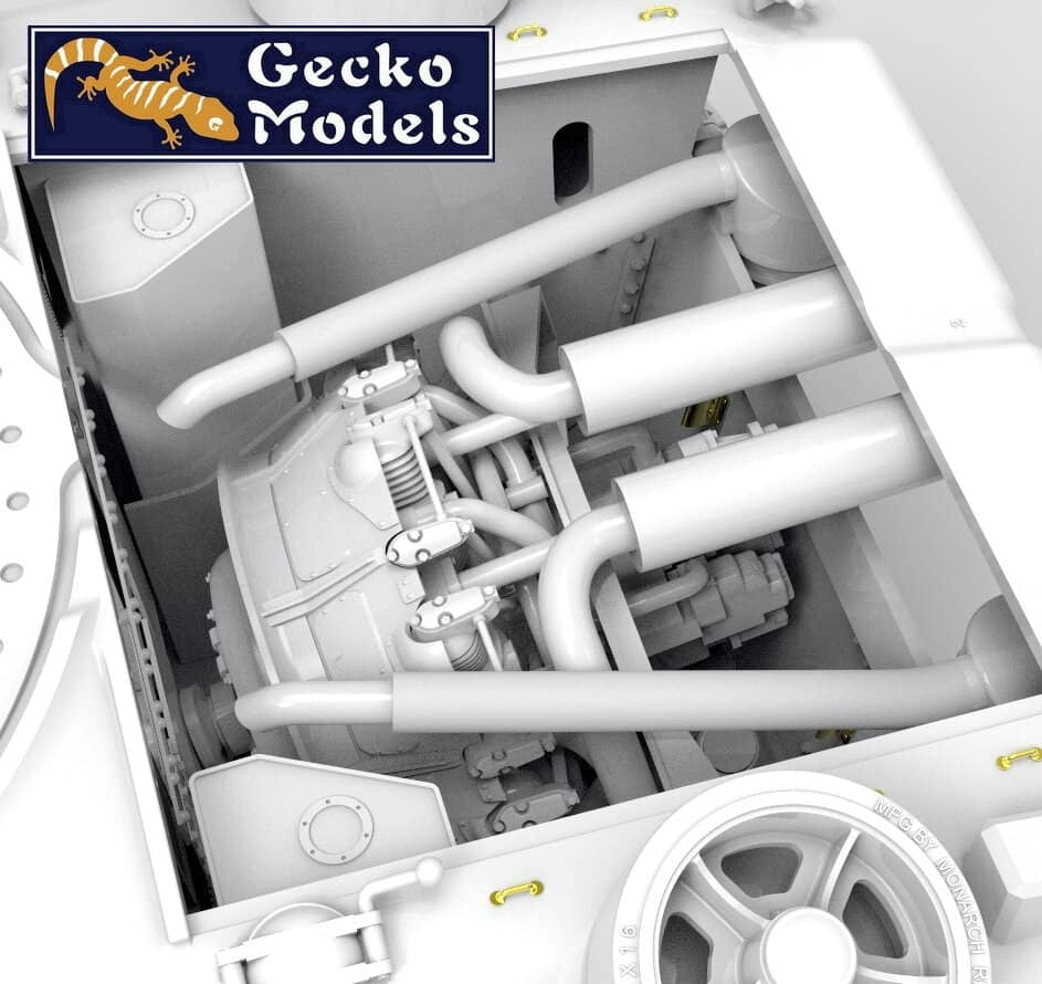 Gecko Models 35GM0086 Canadian Badger Flamethrower Ram Mk. II (Late Production) 1/35 – immagine 3