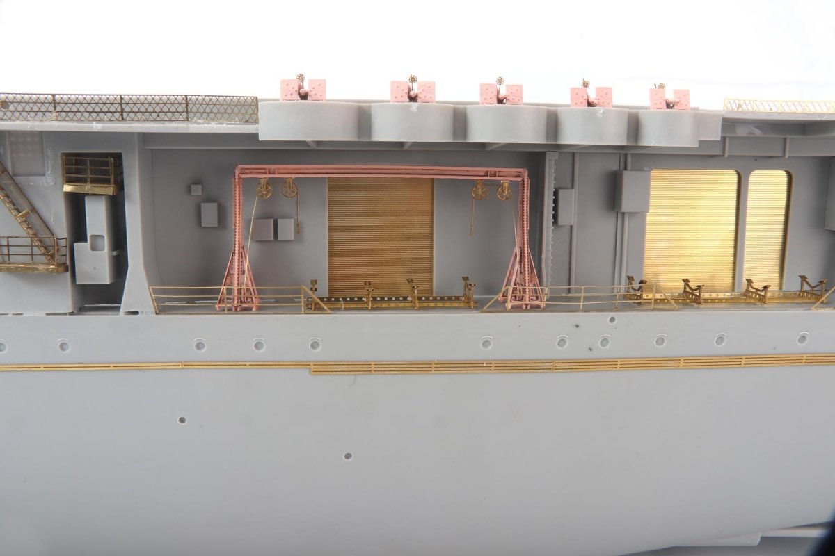 MK1 Design MD-20022 USS CV-6 Enterprise DX with Full Wooden Deck for Trumpeter 1/200 – zdjęcie 4