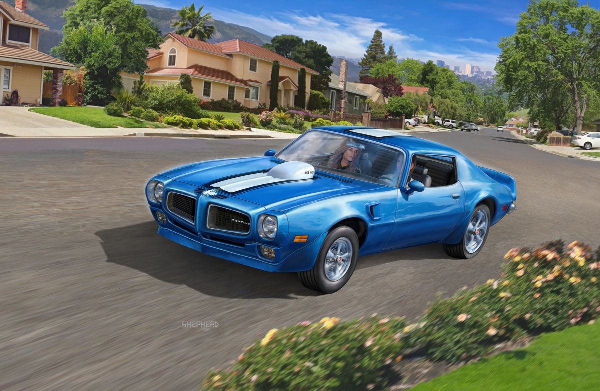 Revell 07672 1970 Pontiac Firebird 1/24 – zdjęcie 7