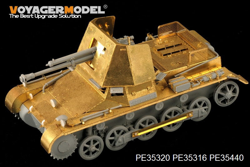 Voyager Model PE35440 WWII German 47mm PaK(t) Panzerjager I basic For DRAGON 6230 1/35 – image 2