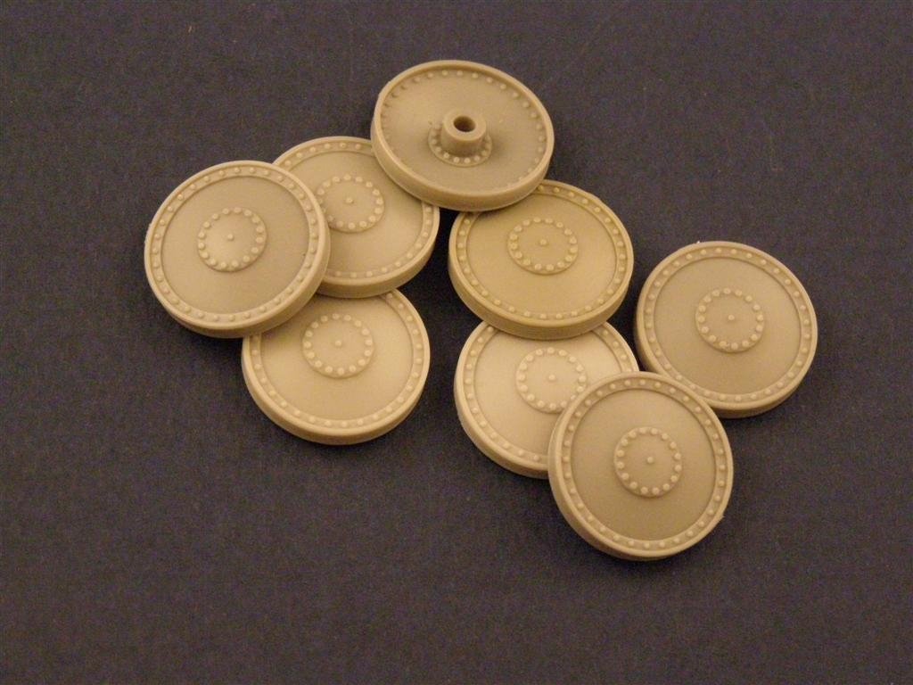 Panzer Art RE35-003 Burn out Wheels for Pz38/Marder III/Hetzer 1/35 – zdjęcie 2