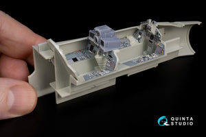 Quinta Studio QD+48264 Tornado ECR Italian 3D-Printed &amp;amp; colored Interior on decal paper (Revell) (with 3D-printed resin parts) 1/48 – image 15