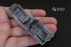 Quinta Studio QD32068 AH-1G Cobra 3D-Printed &amp;amp; coloured Interior on decal paper (for ICM kit) 1/32 – zdjęcie 3