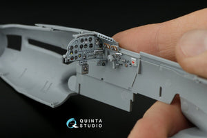 Quinta Studio QD48236 IL-2 1943 (two-seat) 3D-Printed &amp;amp; colored Interior on decal paper (for Zvezda kit) 1/48 – image 8
