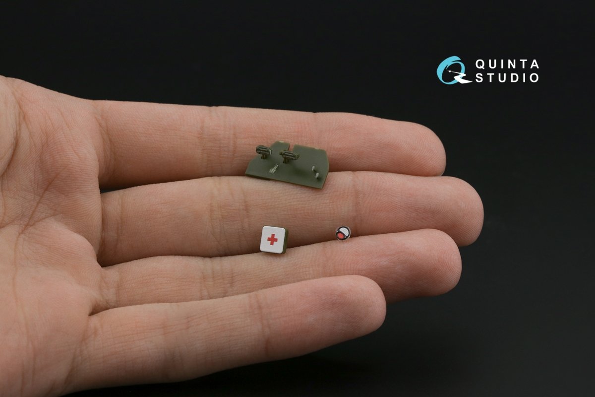 Quinta Studio QD35095 STZ-5 BM-13 3D-Printed &amp;amp; coloured Interior on decal paper (Zvezda) 1/35 – zdjęcie 6