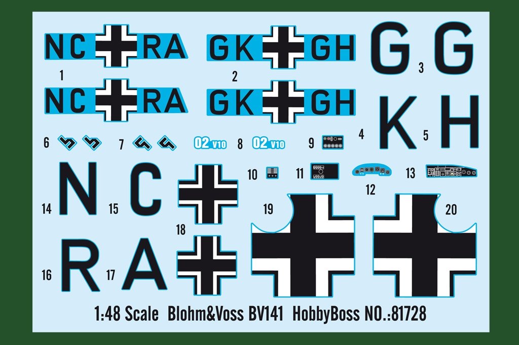 Hobby Boss 81728 Blohm Voss BV-141 1/48 – zdjęcie 3