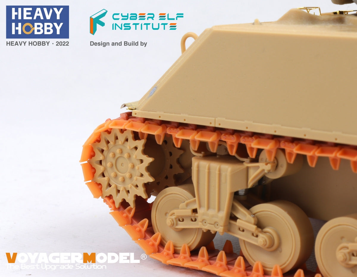 Heavy Hobby PT35048 WWII US Army Sherman VVSS Suspension Tracks T-48 1/35 – zdjęcie 5
