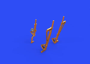 Eduard 648784 P-38J undercarriage legs BRONZE TAMIYA 1/48 – image 3