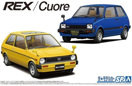 Aoshima 05787 Subaru KM1 Rex/Daihatsu L55S 1/20 