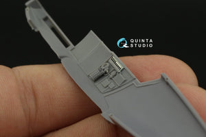 Quinta Studio QD72009 Bf 109E 3D-Printed &amp;amp; colored Interior on decal paper (Special Hobby) 1/72 – image 6