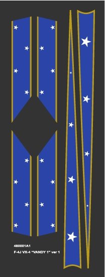 HobbyDecal AL48001V1 F-4J VX-4 Vandy1 Black Bunny October 1972 1/48 – image 7
