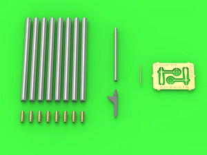 Master AM-24-016 P-47 Thunderbolt - detail set - armament, pitot tube, sight 1/24