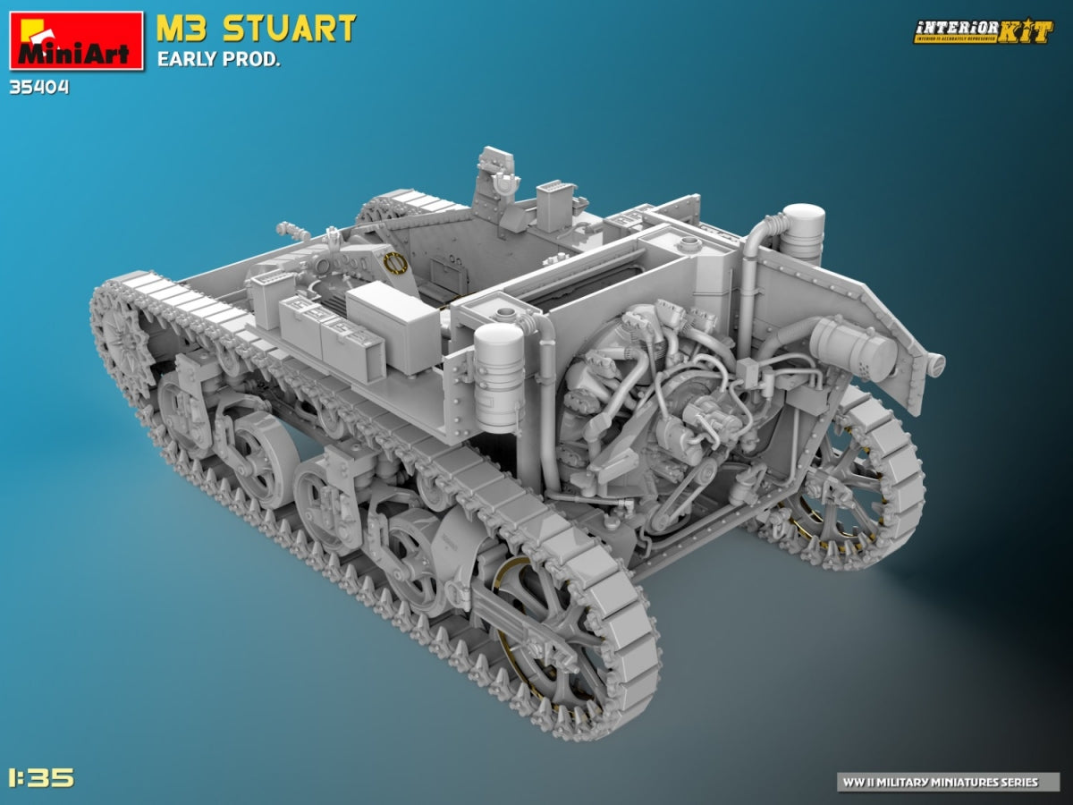 MiniArt 35404 M3 STUART EARLY PROD. INTERIOR KIT 1/35 – image 9