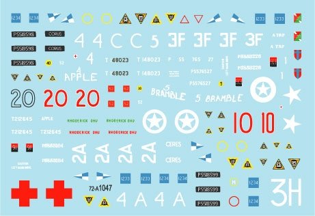Star Decals 72-A1047 Walcheren Landings. British tanks and amphibians in Holland 1944-45 1/72 – zdjęcie 3