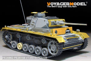Voyager Model PE35862 WWII German Pz.KPfw.III Ausf.L basic For DRAGON 6387 1/35 – zdjęcie 10
