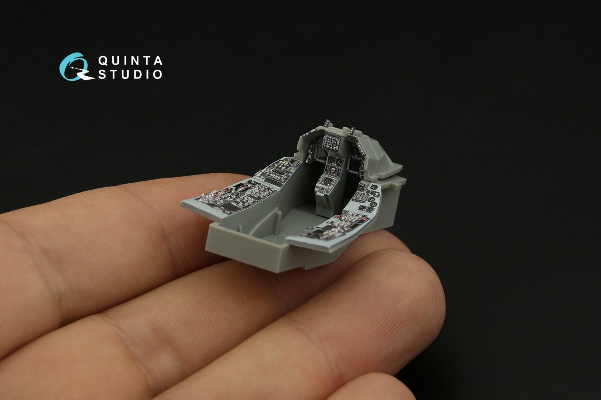 Quinta Studio QDS-48400 F-16C block 25 3D-Printed coloured Interior on decal paper (Kinetic 2022 tool) (Small version) 1/48 – zdjęcie 11