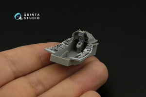 Quinta Studio QDS-48400 F-16C block 25 3D-Printed coloured Interior on decal paper (Kinetic 2022 tool) (Small version) 1/48 – zdjęcie 11