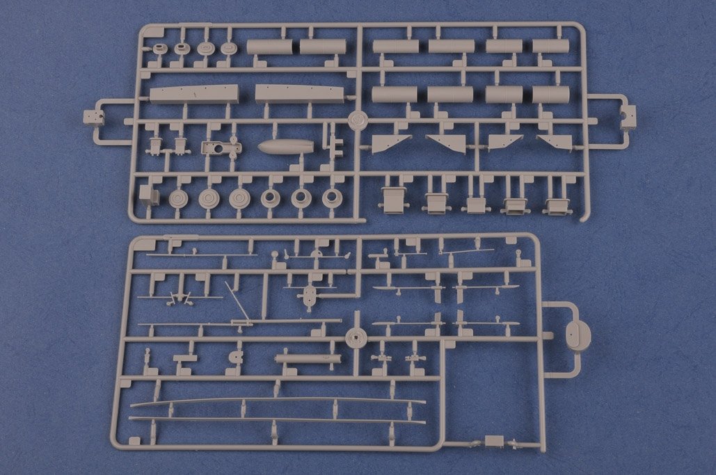 Hobby Boss 86503 French Navy Pre-Dreadnought Battleship Danton 1/350 – image 6